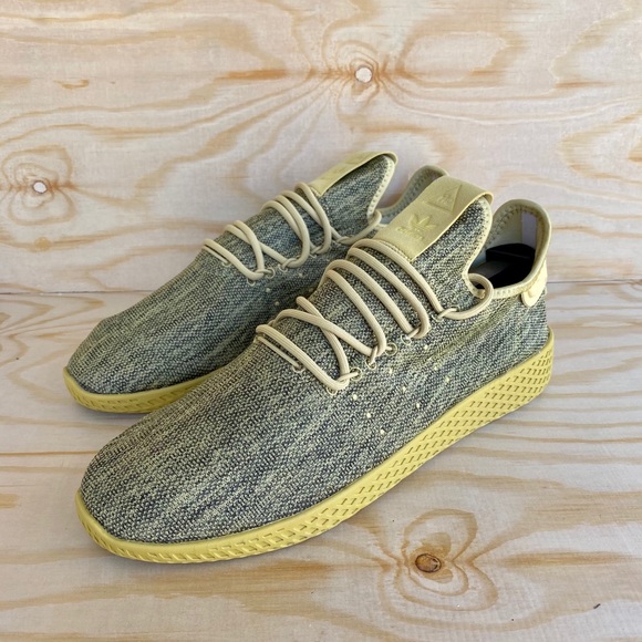 pharrell williams tennis hu yellow